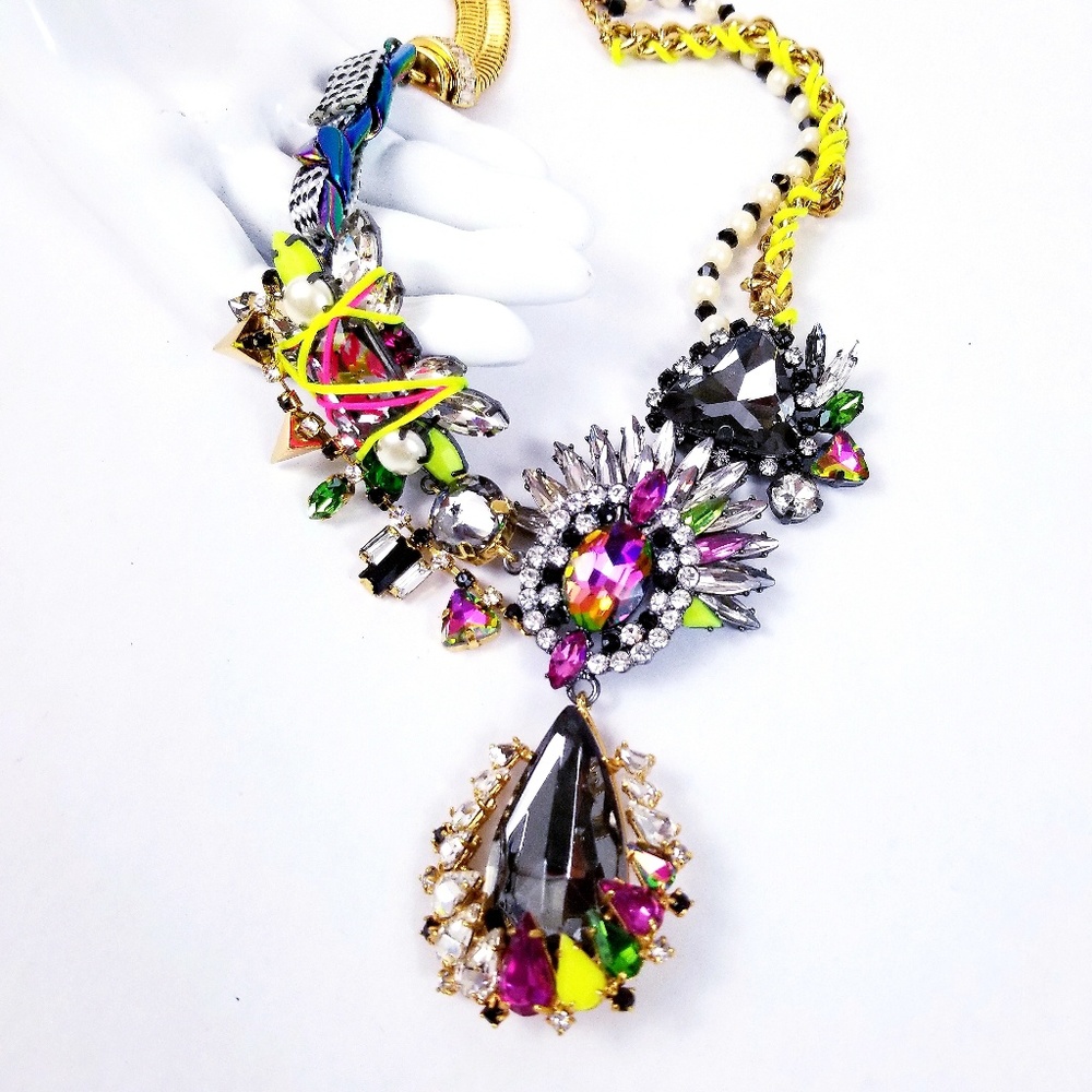 Erickson Beamon Necklace Bold Aurora Borealis